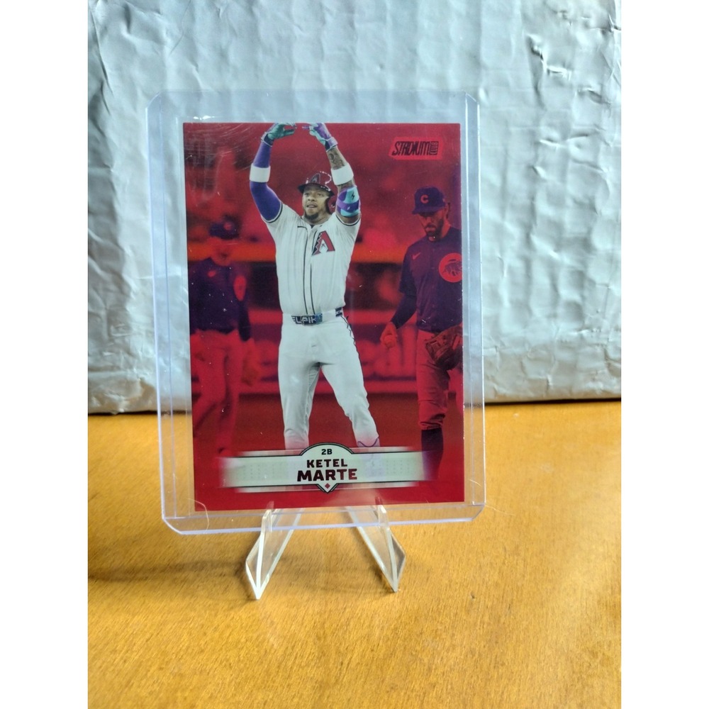2025 Topps Stadium Club Red Foil Parallels Lot of 12 - Coby Mayo, Nick Kurtz + - Picture 5 of 13